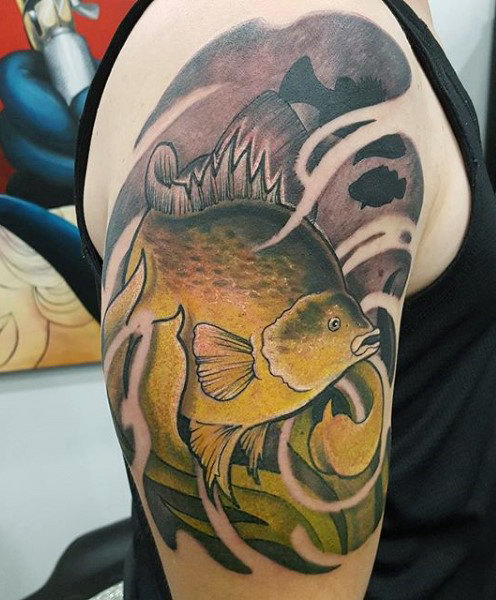 Ideas para Tatuajes de Pesca y Anzuelos 41