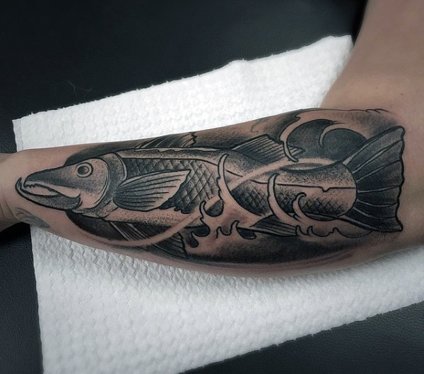 Ideas para Tatuajes de Pesca y Anzuelos 42