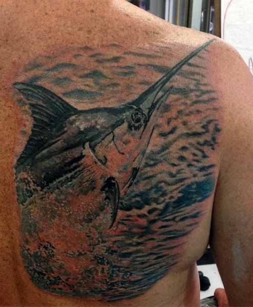 Ideas para Tatuajes de Pesca y Anzuelos 56