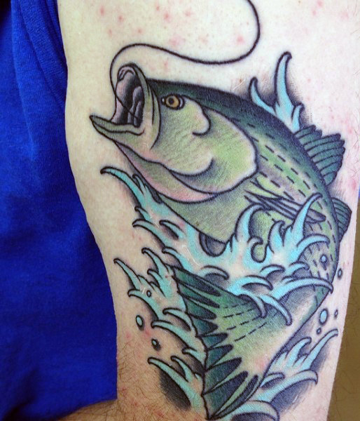 Ideas para Tatuajes de Pesca y Anzuelos 2