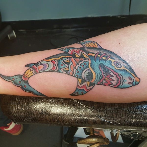 82 Mejores Tatuajes de Tiburones con Significados 8