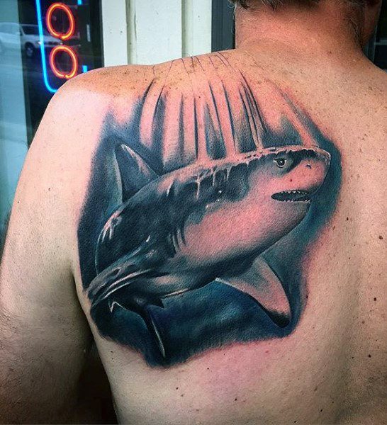 82 Mejores Tatuajes de Tiburones con Significados 48