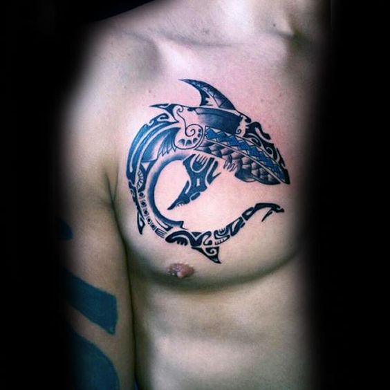 82 Mejores Tatuajes de Tiburones con Significados 22