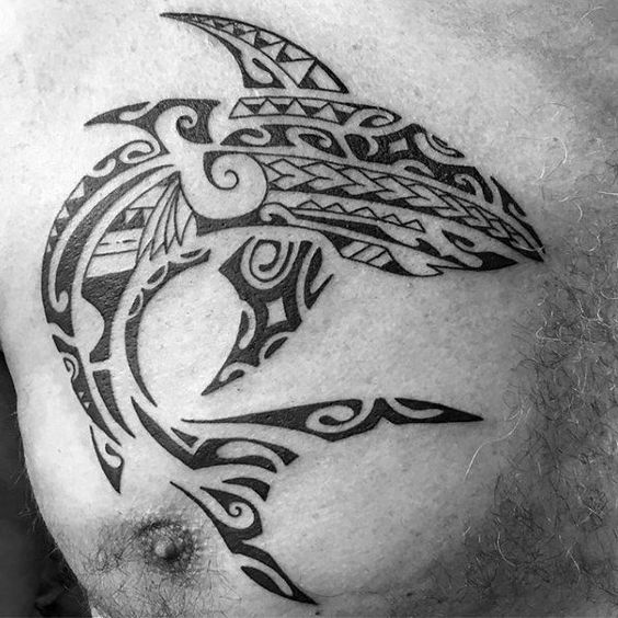 82 Mejores Tatuajes de Tiburones con Significados 23