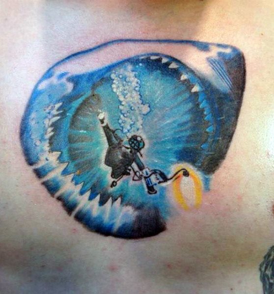 82 Mejores Tatuajes de Tiburones con Significados 25