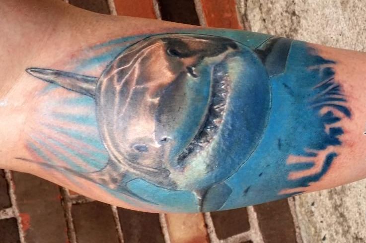 82 Mejores Tatuajes de Tiburones con Significados 34