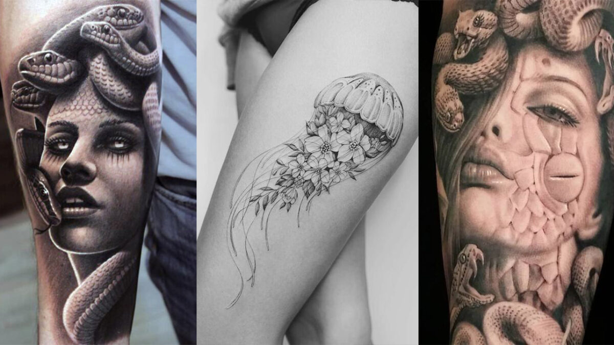 Tatuajes de Medusas: Diseños Únicos y Significados • 2024