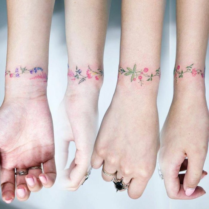 Tatuajes de brazaletes: un accesorio para siempre 25