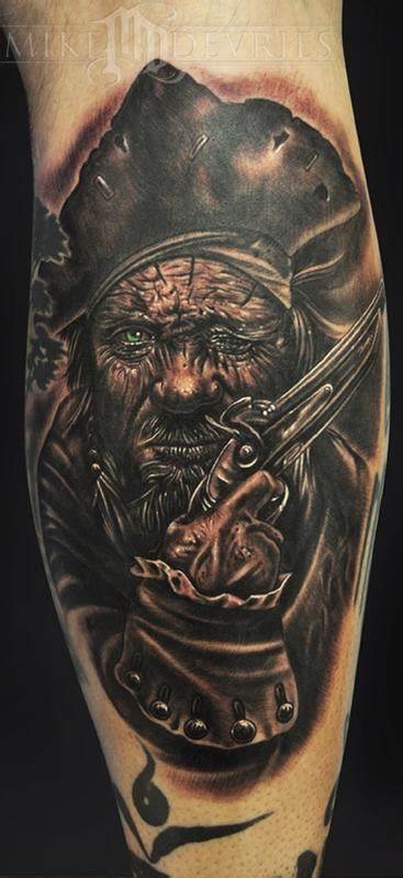 66 Ideas de Tatuajes de Piratas 35