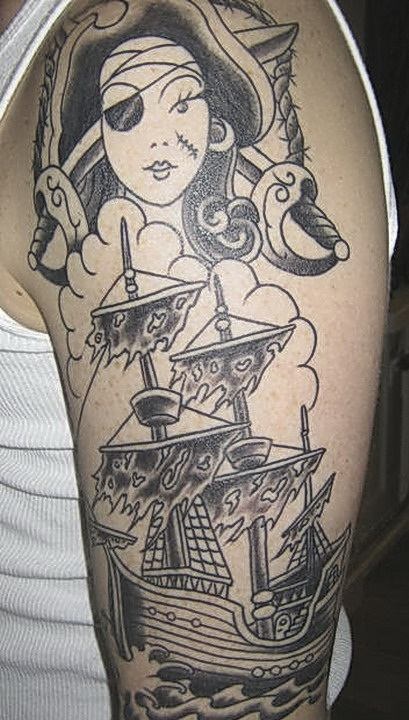 66 Ideas de Tatuajes de Piratas 53