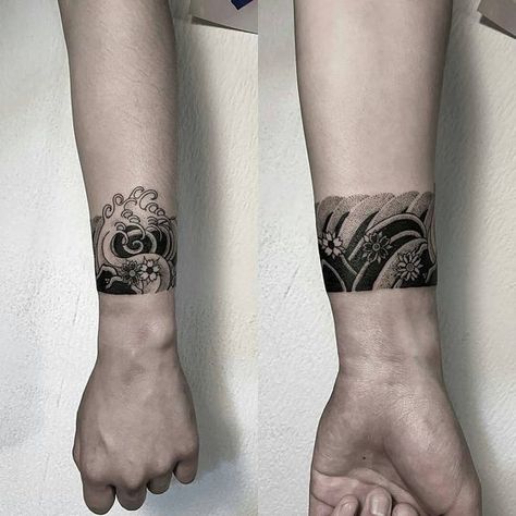 Tatuajes de brazaletes: un accesorio para siempre 20