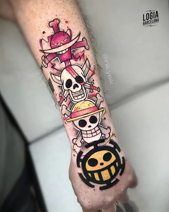 Tatuajes de One Piece (+Significados) 23