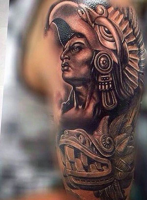 aztecwarriortattoo hashtag on Instagram • Photos and Videos  Tatuajes de  guerreros aztecas, Diseños de tatuajes azteca, Tatuajes con significado