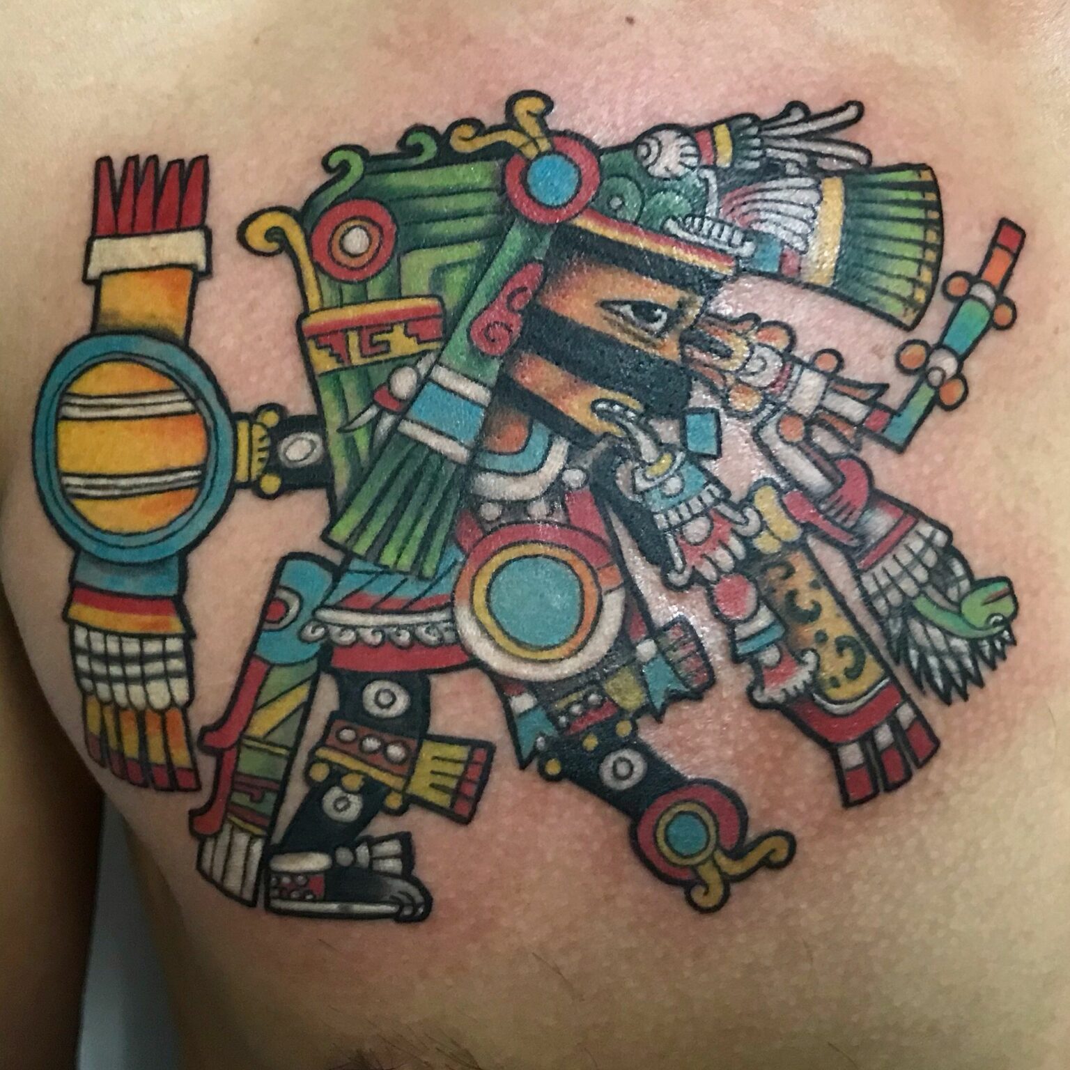 37 Ideas para Tatuajes de Guerreros Aztecas • 2025