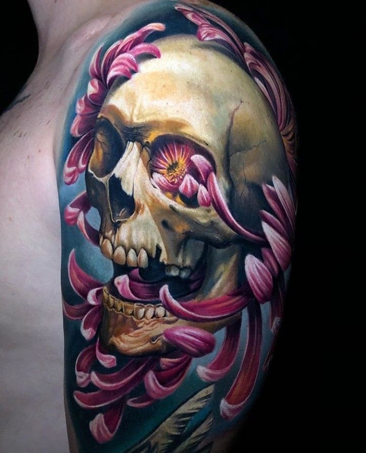 +42 Tatuajes de Calaveras: Ideas y Significados 74