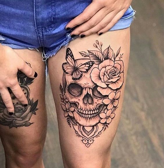 +42 Tatuajes de Calaveras: Ideas y Significados 17